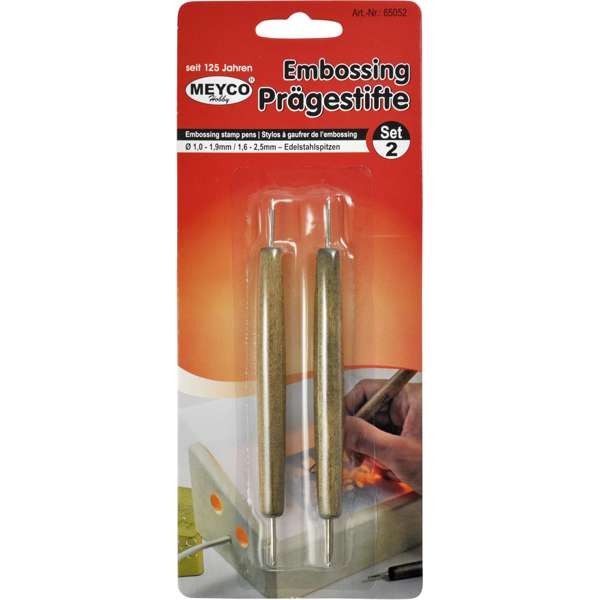 Embossingwerkzeug Kugelspitzen 1–2,5mm