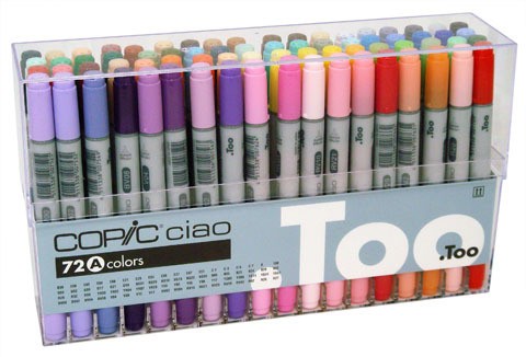 COPIC Ciao Marker Set 72 ► A ◄ Farben