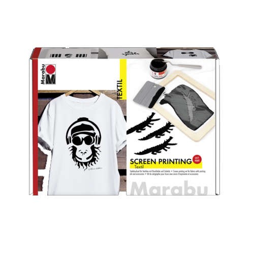 Marabu Textil Screen Printing Set