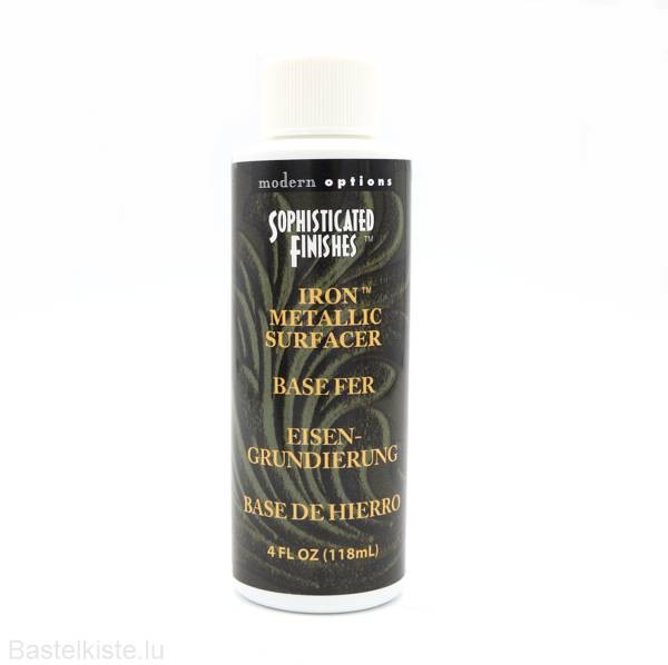 SOPHISTICATED FINISHES, Rost Eisengrundierung 118ml, bastelkiste.lu