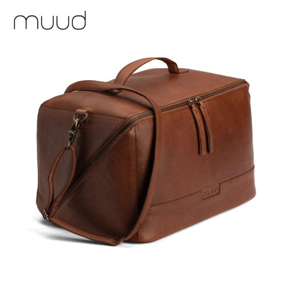 Muud Handmade Projekttasche "Cleo XL" Rich Brown