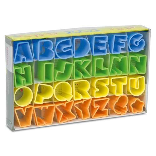 ABC Ausstecher Alphabet Set 28-teilig