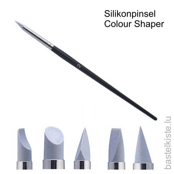 Colour Shaper, Silikonpinsel mit weicher Spitze