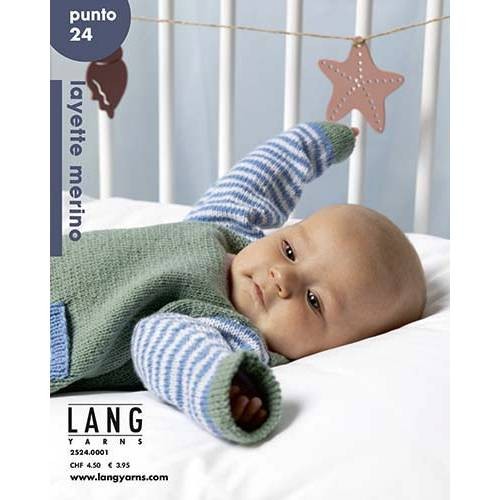 Strickanleitung Punto 24, layette merino