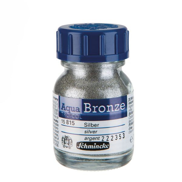 Schmincke Aqua BRONZE 20ml ►Silber◄