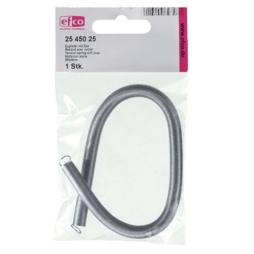 Zugfeder mit Ösen 253 x 8 mm