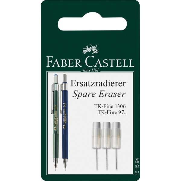Ersatzradierer für TK-FINE und Apollo Druckbleistifte