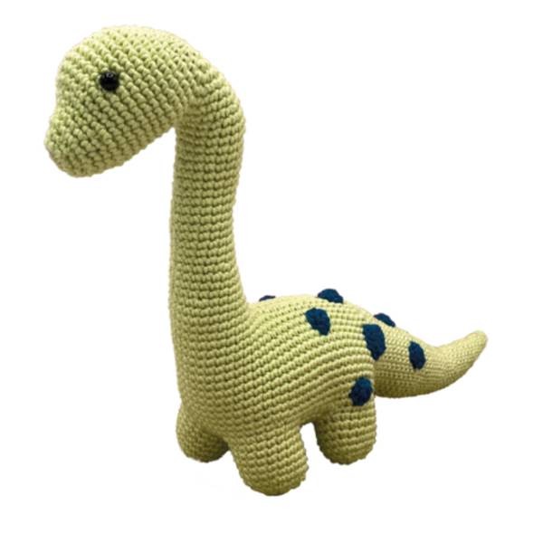Häkelset Brontosaurus (AMIGURUMI)