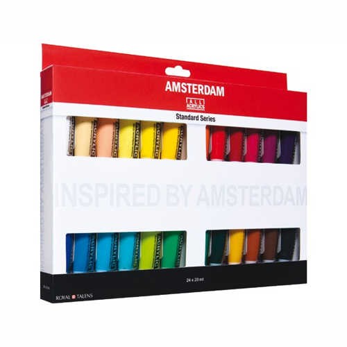 AMSTERDAM Acrylfarben Set 24 x 20ml