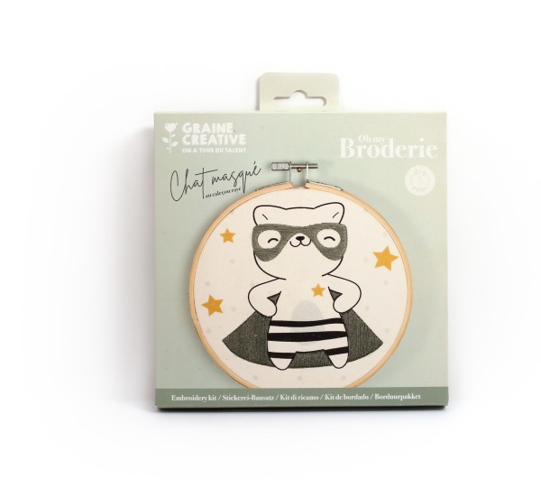 Stickpackung "Kleiner Waschbär"