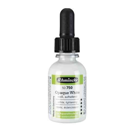 Schmincke Opaque White 30ml für Aquarellalerei