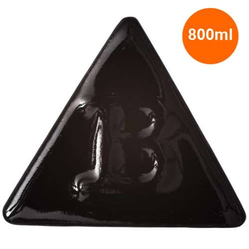 Botz Steinzeug Glasur 9877 Schwarz glänzend, 800ml
