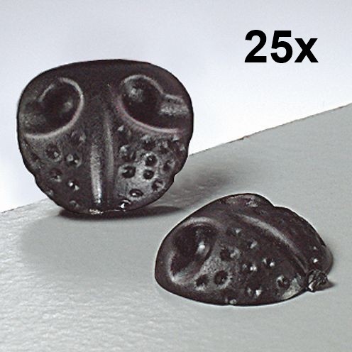 Animal nose for gluing black
