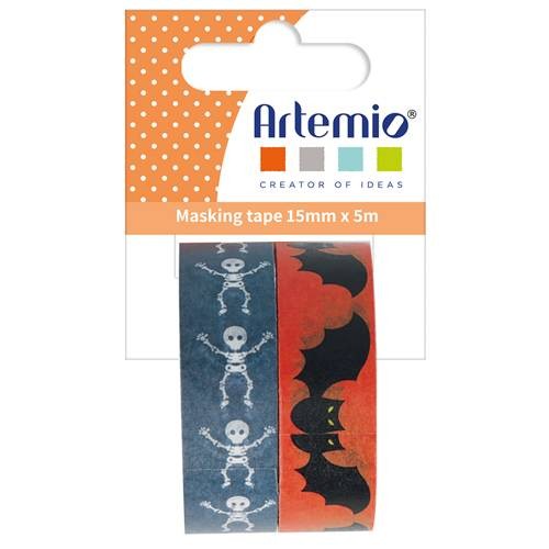 Klebebänder 2er Set Masking Tape "Halloween"