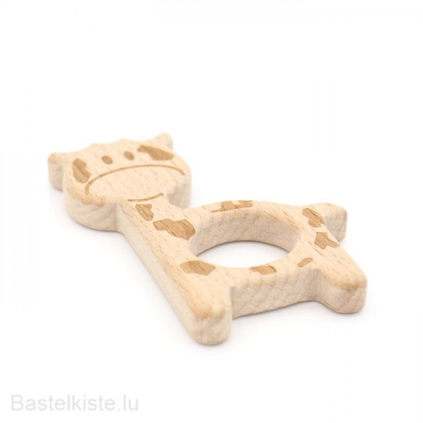 Holzbeissring Giraffe, Buche, 1 Stück