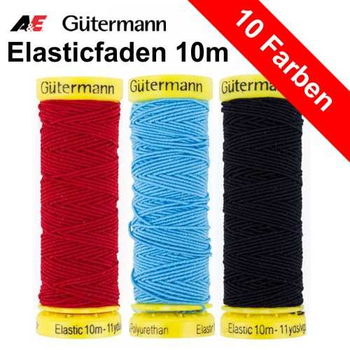 Gütermann Elasticfaden 10 m, Serie 744557