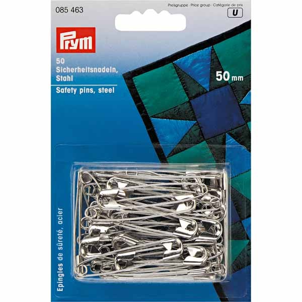 PRYM Sicherheitsnadeln, 50mm, 50 Stück
