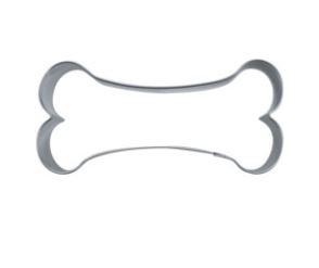 Präge-Ausstechform Knochen 3 cm aus Edelstahl