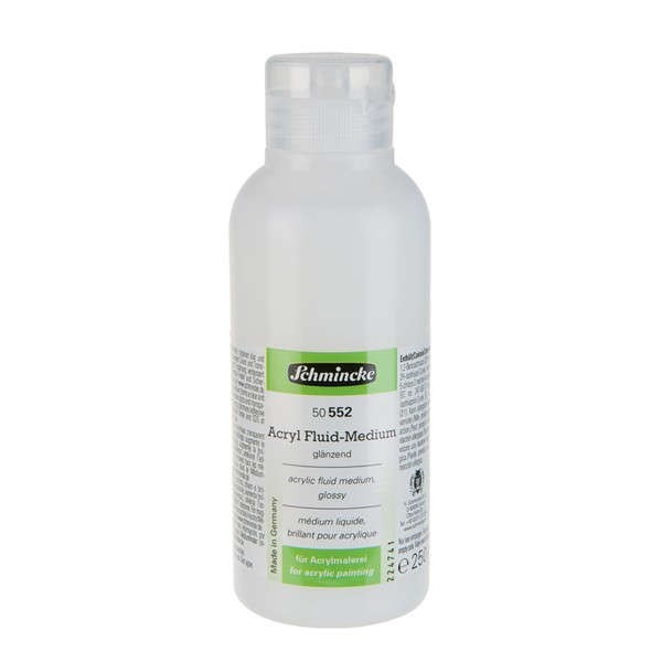 Schmincke Acryl Fluid-Medium 250ml ►glänzend◄