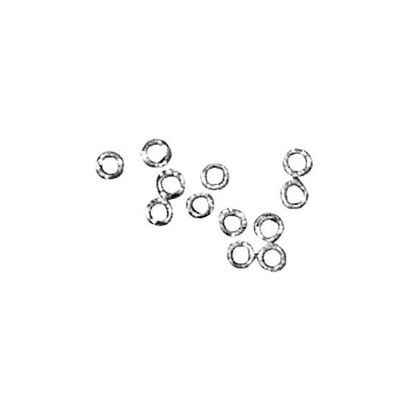 Silber-Quetschperle Ø 1,3mm / 2,4mm, 20 Stück