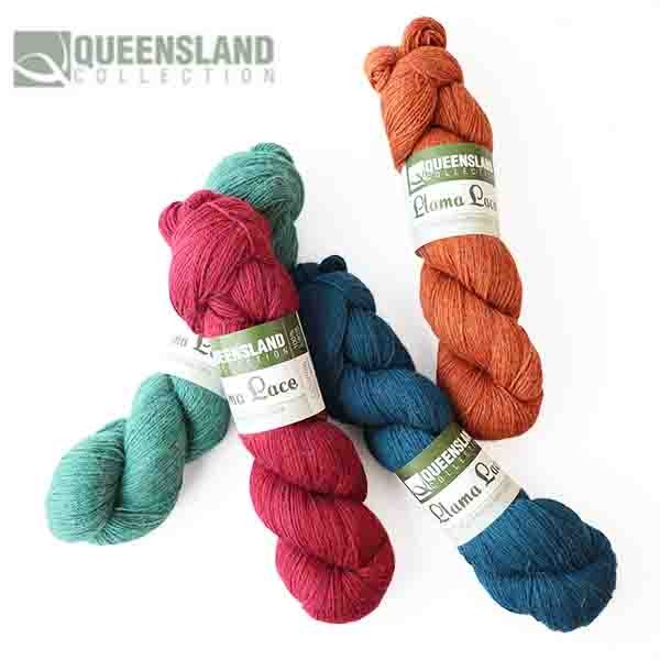 Queensland Llama Lace Melange 100g 