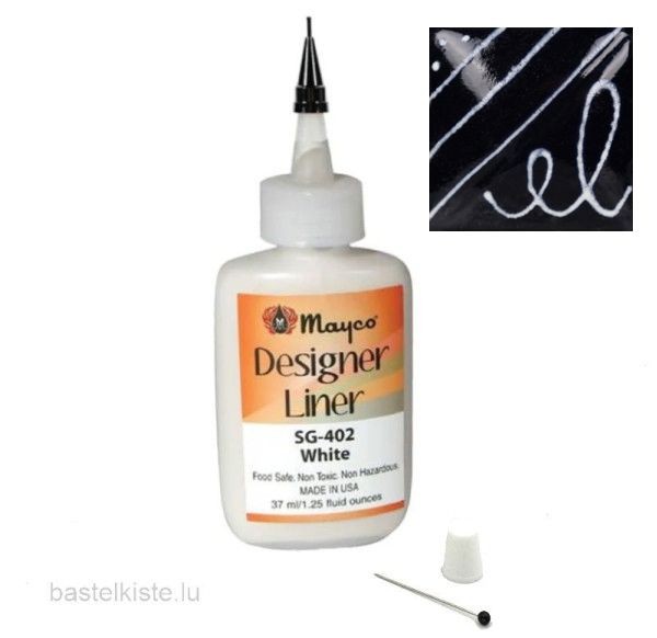 Mayco Designer Liner SG402 weiß