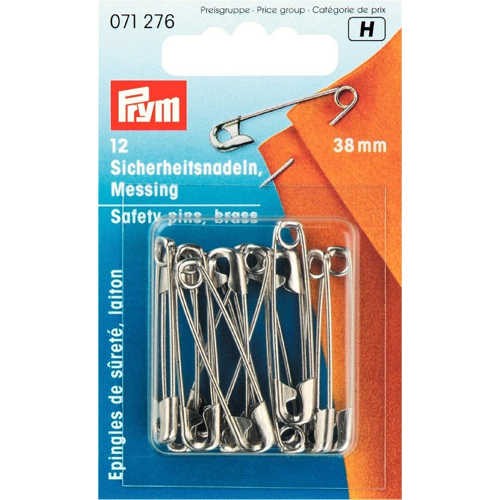 PRYM Sicherheitsnadeln, 38 mm, 12 Stück