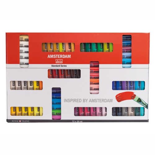 AMSTERDAM Acrylfarben Set 72 x 20ml