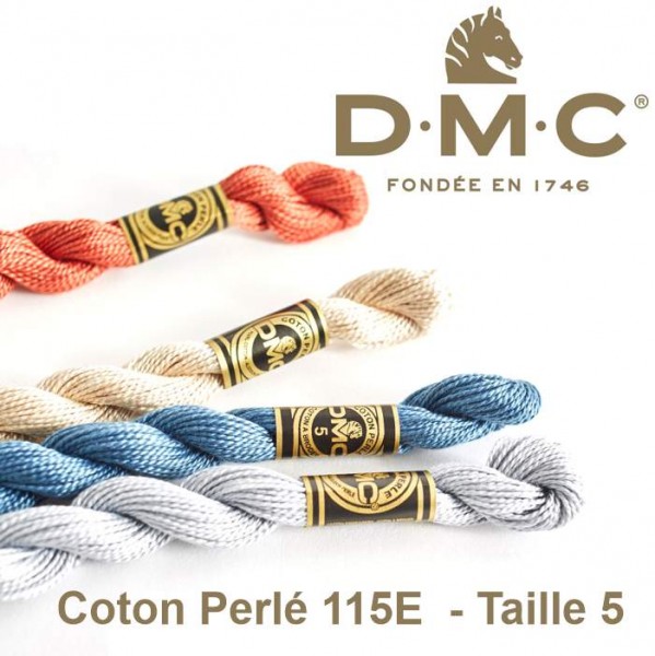 Embroidery Thread DMC Coton Perlé MC115/5 25m