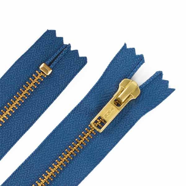 16cm Hosen Reißverschluss Metall Goldzähne 5mm