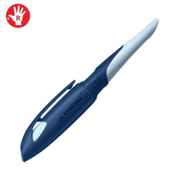 STABILO EASYbirdy Ergonomischer Schulfüller inkl. Patrone, 3D DreamWorld blau, bastelkiste.lu