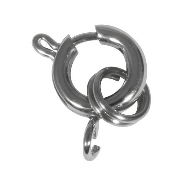 Federring mit Spaltring aus Edelstahl 8mm, 1 Stück